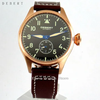 Debert 42mm Black Dial Green Luminous Sapphire Glass Automatic Date Day mens Watch
Debert 42mm Black Dial Green Luminous Sapphire Glass Automatic Date Day mens Watch