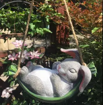 Outdoor courtyard resin animal swinging rabbit Villa garden garden landscape hanger Frog statues Home wedding decoration dies
Outdoor courtyard resin animal swinging rabbit Villa garden garden landscape hanger Frog statues Home wedding decoration dies
