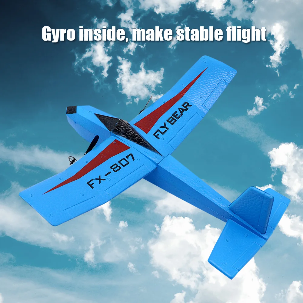 FX807 RC Airplane Plane EPP 2.4G Flying Model with Gyro Throwing Wingspan Foam Plan Toys Kids Boys Gifts Interactive puzzle toys
FX807 RC Airplane Plane EPP 2.4G Flying Model with Gyro Throwing Wingspan Foam Plan Toys Kids Boys Gifts Interactive puzzle toys