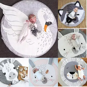 Cute Cartoon Baby Crawling Pad Round Child Play Game Mat Children Developing Carpet Toys Baby Infant Kids Toys
Cute Cartoon Baby Crawling Pad Round Child Play Game Mat Children Developing Carpet Toys Baby Infant Kids Toys