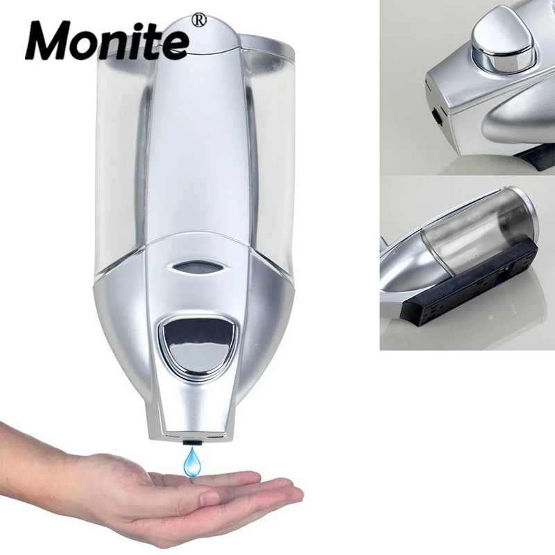 Monite ABS Chrome Polished Kitchen & Bathroom Wall Mounted Liquid Soap Dispenser, Liquid Soap Dispensers
Monite ABS Chrome Polished Kitchen & Bathroom Wall Mounted Liquid Soap Dispenser, Liquid Soap Dispensers