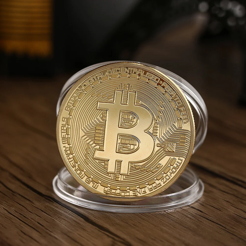 1PC Gold Plated Physical Bitcoins Casascius Bit Coin BTC With Case Gift Antique Physical Metal Imitation BTC Coin Art Collection
1PC Gold Plated Physical Bitcoins Casascius Bit Coin BTC With Case Gift Antique Physical Metal Imitation BTC Coin Art Collection