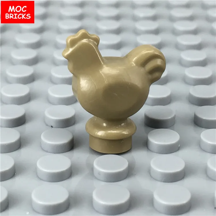 10pcs\lot DIY Chicken Dark Tan Rooster Hen Chick Bird Farm Animal fit with 95342 building blocks toys bricks creators kids gifts
10pcs\lot DIY Chicken Dark Tan Rooster Hen Chick Bird Farm Animal fit with 95342 building blocks toys bricks creators kids gifts