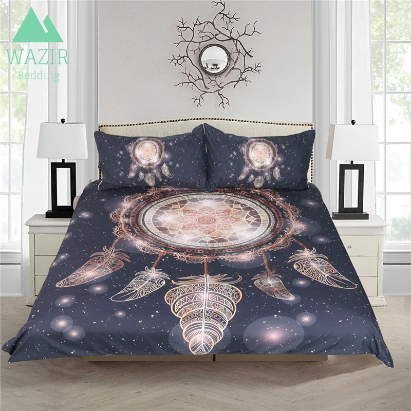 WAZIR Dream Catcher gold blocking bedding set Bedroom decorate duvet cover Pillowcase bed sheet Wedding home textile
WAZIR Dream Catcher gold blocking bedding set Bedroom decorate duvet cover Pillowcase bed sheet Wedding home textile