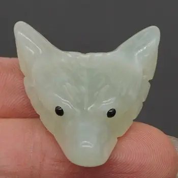 Wolf Head Pendant Natural Gemstone Jade Figurine Crystal Carved Necklace Fashion Jewelry 1.4"
Wolf Head Pendant Natural Gemstone Jade Figurine Crystal Carved Necklace Fashion Jewelry 1.4"