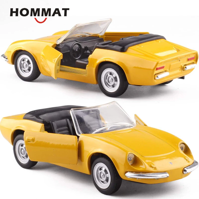 Моделирование HOMMAT 1:43 Винтаж Пума GTS модель автомобиля из сплава металла Diecasts и