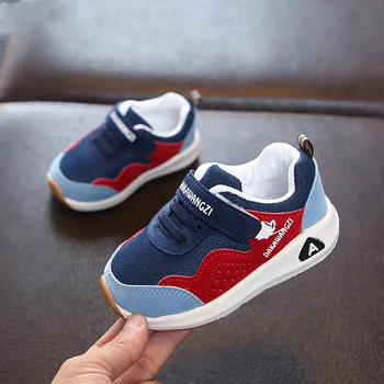 children's sports shoes boys girls casual breathable mesh baby toddler shoes