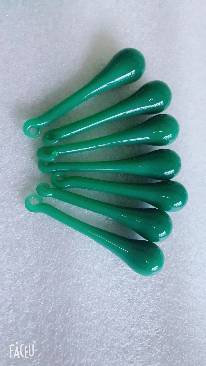 35pc LARGE OPAL GREEN GLASS CHANDELIER RAINDROP CRYSTAL PRISMS PENDANTS FREE SHIPPING
35pc LARGE OPAL GREEN GLASS CHANDELIER RAINDROP CRYSTAL PRISMS PENDANTS FREE SHIPPING