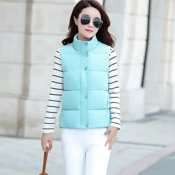 2020 New Fashion Women Cotton Vest Sleeveless Solid color Stand collar Autumn Winter Short paragraph Women's Cotton Coat NUW150
2020 New Fashion Women Cotton Vest Sleeveless Solid color Stand collar Autumn Winter Short paragraph Women's Cotton Coat NUW150