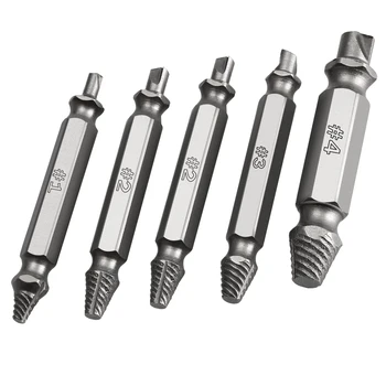 ORIA 5PCS/set Damaged Screw Extractor Drill Bits Guide Set Broken Speed Easy Out Bolt Stud Stripped Screw Remover Tool
ORIA 5PCS/set Damaged Screw Extractor Drill Bits Guide Set Broken Speed Easy Out Bolt Stud Stripped Screw Remover Tool