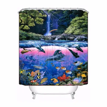 Custom Christian Riese Lassen Dolphin Bathroom Acceptable Shower Curtain Polyester Fabric Bathroom Curtain #180320-01-161
Custom Christian Riese Lassen Dolphin Bathroom Acceptable Shower Curtain Polyester Fabric Bathroom Curtain #180320-01-161
