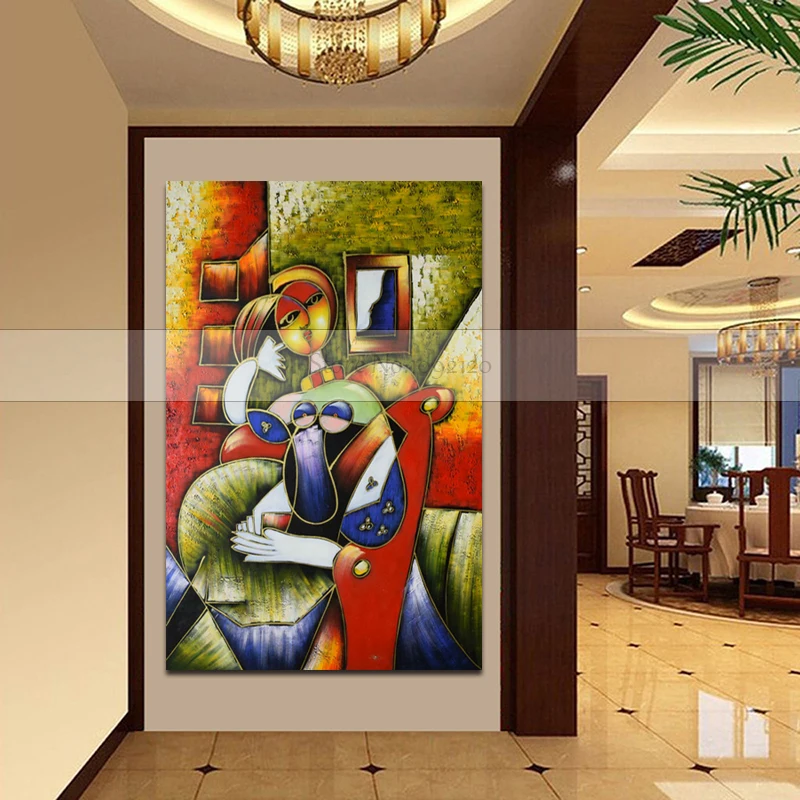 picasso wall picture 100% handmade home wall decor unique gift