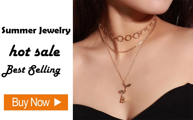 Rose Pendant Necklace
