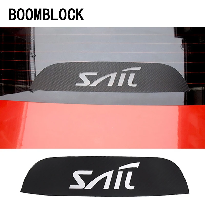 Auto 3D Black Carbon Fiber Decals High Brake Light Decoration Stickers Car Styling for Chevrolet New Sail Accessories
Auto 3D Black Carbon Fiber Decals High Brake Light Decoration Stickers Car Styling for Chevrolet New Sail Accessories