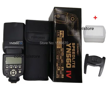 YongNuo YN560IV YN-560 YN560 IV 4 YN-560IV 2.4G Wireless Master Flash Speedlite For Canon Nikon Pentax Olympus Camera + Diffuser
YongNuo YN560IV YN-560 YN560 IV 4 YN-560IV 2.4G Wireless Master Flash Speedlite For Canon Nikon Pentax Olympus Camera + Diffuser