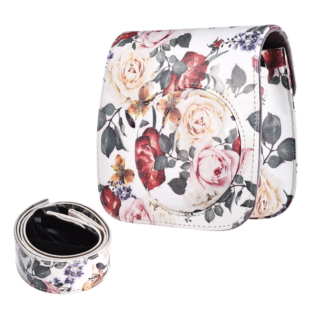 PU Protective Instant Camera Case Bag Pouch Protector with Strap for Fujifilm Instax Mini 8+/8s/8/9
PU Protective Instant Camera Case Bag Pouch Protector with Strap for Fujifilm Instax Mini 8+/8s/8/9
