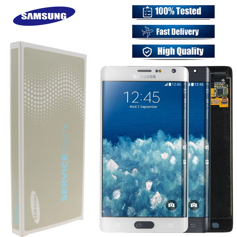 100% brand NEW Original AMOLED 5.6-inch LCD for Samsung Galaxy Note4 Edge N915 N9150 N915F LCD touch screen components 100%test
100% brand NEW Original AMOLED 5.6-inch LCD for Samsung Galaxy Note4 Edge N915 N9150 N915F LCD touch screen components 100%test