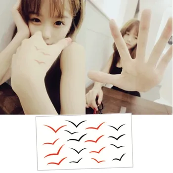 SHNAPIGN Rad Seagull Flash Tattoo Hand Sticker 10.5*6cm Small Waterproof Henna Beauty Temporary Body Sticker Art FREE SHIPPING
SHNAPIGN Rad Seagull Flash Tattoo Hand Sticker 10.5*6cm Small Waterproof Henna Beauty Temporary Body Sticker Art FREE SHIPPING