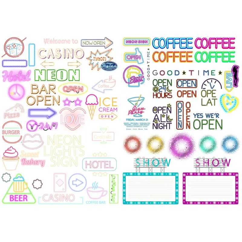 1 PCS Neon Bar Signboard Words Kawaii Stationery Cute Post It Notebook Sketchbook Dairy Planner Stickers School Office Decor
1 PCS Neon Bar Signboard Words Kawaii Stationery Cute Post It Notebook Sketchbook Dairy Planner Stickers School Office Decor