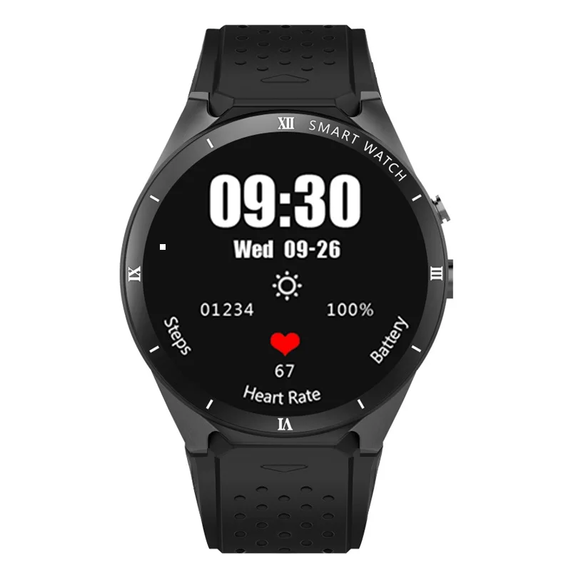 KW88 Pro Bluetooth Smart Watch android 7.0 IOS AMOLED Screen 1GB+16GB Heart Rate Pedometer Monitor 3G WIFI Camera GPS Smartwatch
KW88 Pro Bluetooth Smart Watch android 7.0 IOS AMOLED Screen 1GB+16GB Heart Rate Pedometer Monitor 3G WIFI Camera GPS Smartwatch