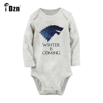 Popular Game of Thrones Is Coming Design Newborn Baby Boys Girls Outfits Jumpsuit Print Infant Bodysuit Clothes 100% Cotton Sets
Popular Game of Thrones Is Coming Design Newborn Baby Boys Girls Outfits Jumpsuit Print Infant Bodysuit Clothes 100% Cotton Sets