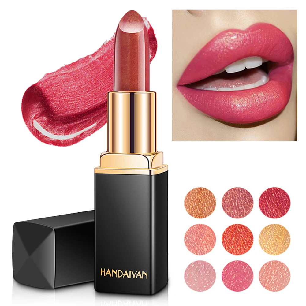Diamond Pearl Non-stick Lasting Lipstick Cup Lip Gloss Waterproof Color Lip Makeup Matte Lipstick TSLM1
Diamond Pearl Non-stick Lasting Lipstick Cup Lip Gloss Waterproof Color Lip Makeup Matte Lipstick TSLM1