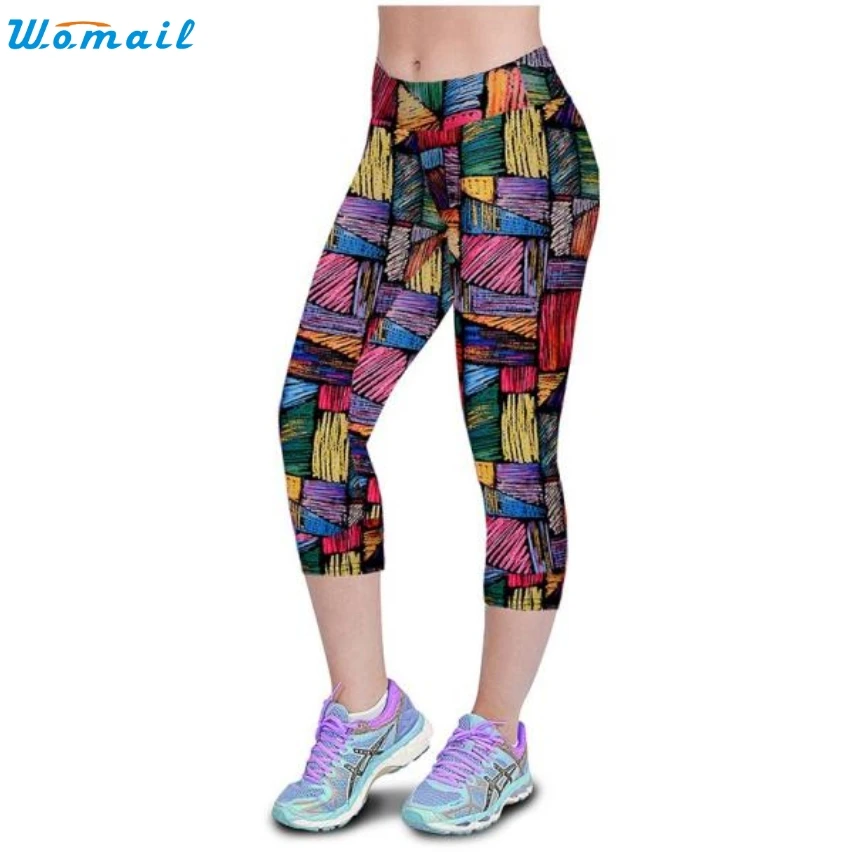 Womail Jogging Yoga Running Pants Gifts Woman Sports High Waist Fitness Yoga Sport Pants Printed Stretch Cropped Leggings 1PC
Womail Jogging Yoga Running Pants Gifts Woman Sports High Waist Fitness Yoga Sport Pants Printed Stretch Cropped Leggings 1PC