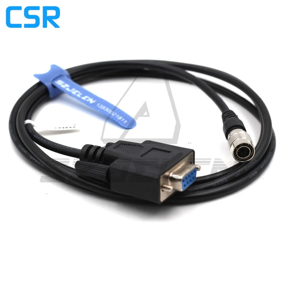 Hirose connector 6 pin to DB9 connector plug forRS232 Download Data Cable for TOPCON SOKKIA Total Station 150cm
Hirose connector 6 pin to DB9 connector plug forRS232 Download Data Cable for TOPCON SOKKIA Total Station 150cm