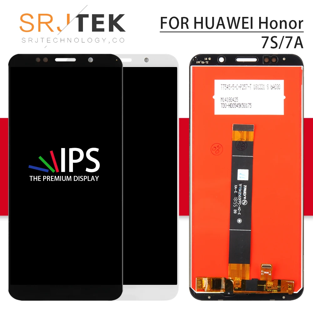 Srjtek LCD For Huawei Honor 7A Display For Honor 7S LCD Touch Screen Digitizer Frame 5.45'' For Huawei Y5 Prime 2018 LCD DUA-L22
Srjtek LCD For Huawei Honor 7A Display For Honor 7S LCD Touch Screen Digitizer Frame 5.45'' For Huawei Y5 Prime 2018 LCD DUA-L22