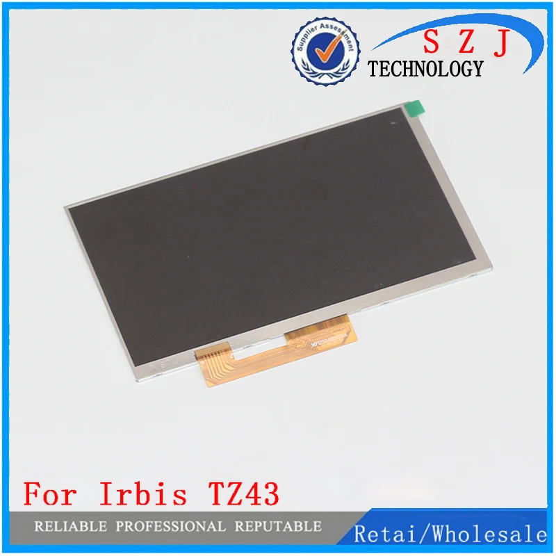New 7'' inch LCD Display Matrix For Irbis TZ43 30Pins inner LCD screen panel Module Replacement Free Shipping
New 7'' inch LCD Display Matrix For Irbis TZ43 30Pins inner LCD screen panel Module Replacement Free Shipping