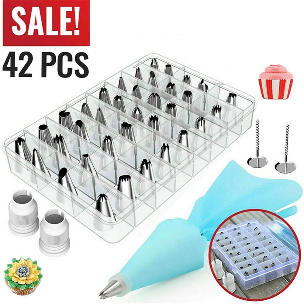 42PCS/et Cake Decorating Nozzles brixini.com - 42PCS/et Cake Decorating Nozzles