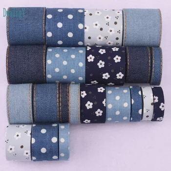 DwaIngY Denim Ribbon 21 Yard Set For Diy Handmade High quality Gift Craft Packing Hair Accessories Wedding Materials Package
DwaIngY Denim Ribbon 21 Yard Set For Diy Handmade High quality Gift Craft Packing Hair Accessories Wedding Materials Package