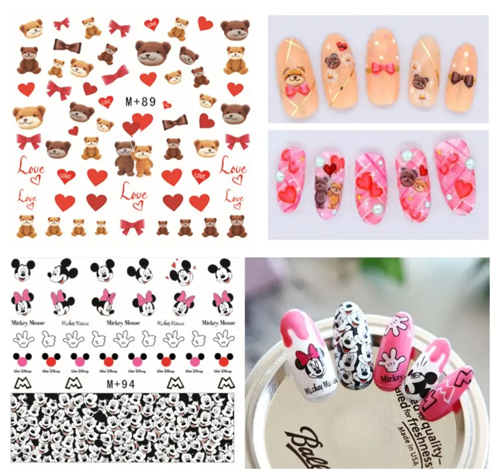 Newest 5sheet 15type Cute cartoon Lovely minions Classic Disney mickey Minnie nail stickers
Newest 5sheet 15type Cute cartoon Lovely minions Classic Disney mickey Minnie nail stickers