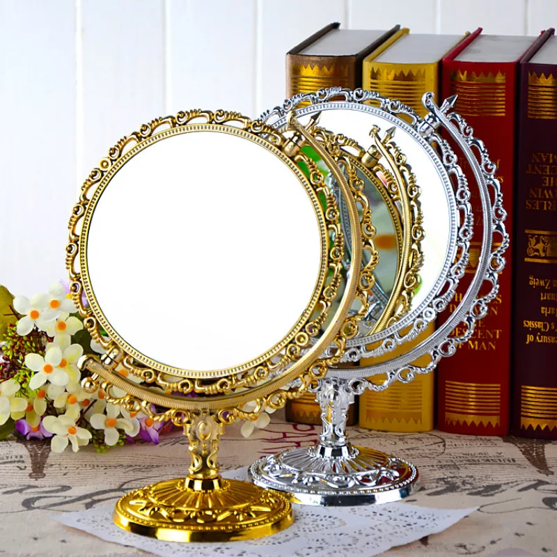 Plastic Round makeup mirror vanity mirror beauty mirror rotating mirror oversized 1:3 magnification dual size Party wedding dec
Plastic Round makeup mirror vanity mirror beauty mirror rotating mirror oversized 1:3 magnification dual size Party wedding dec