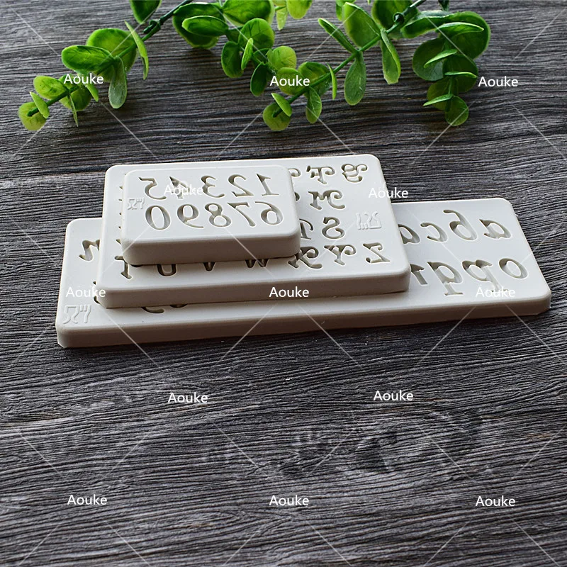 Letters and numbers silicone mold DIY fondant cake mold chocolate fudge mold baking utensils M074/M075/M076
Letters and numbers silicone mold DIY fondant cake mold chocolate fudge mold baking utensils M074/M075/M076