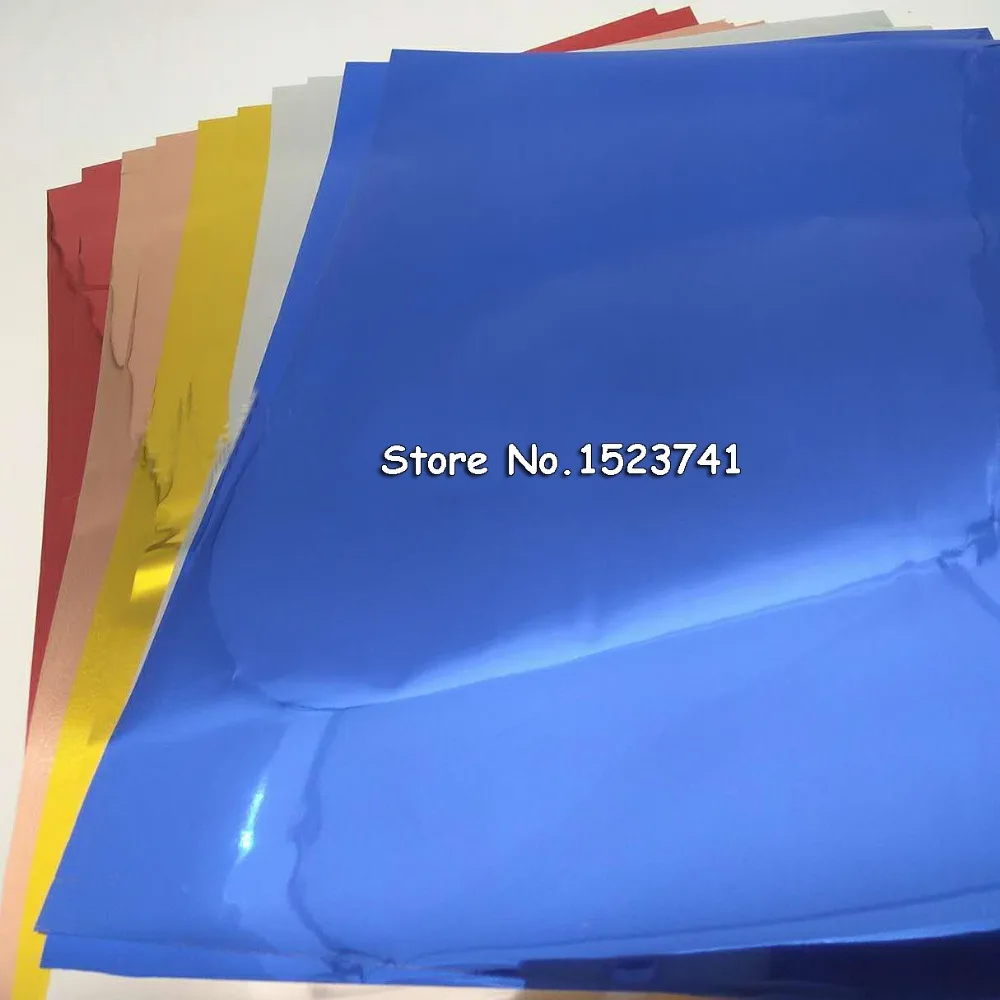 50pcs 20x29Cm A4 Hot Stamping Foil Paper Laminator Laminating Transfere Laser Printer Business Card Gold Silver Green Red Blue
50pcs 20x29Cm A4 Hot Stamping Foil Paper Laminator Laminating Transfere Laser Printer Business Card Gold Silver Green Red Blue
