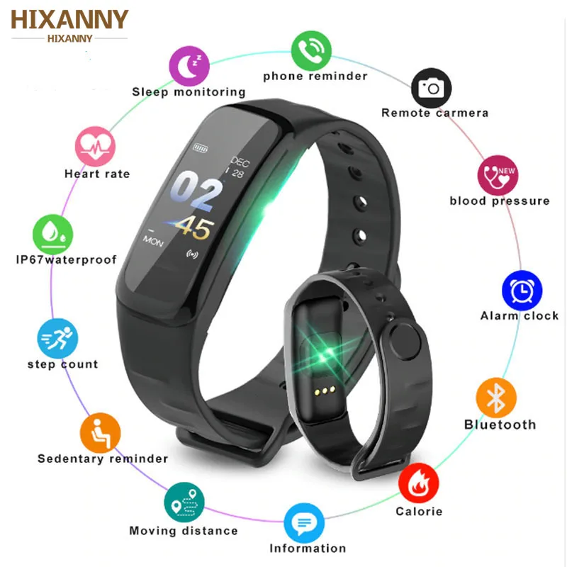 Smart Band VS Plus Smart Bracelet Fitness Tracker Waterproof Heart Rate Monitor Blood Pressure Smart Wristband fitness bracelet
Smart Band VS Plus Smart Bracelet Fitness Tracker Waterproof Heart Rate Monitor Blood Pressure Smart Wristband fitness bracelet