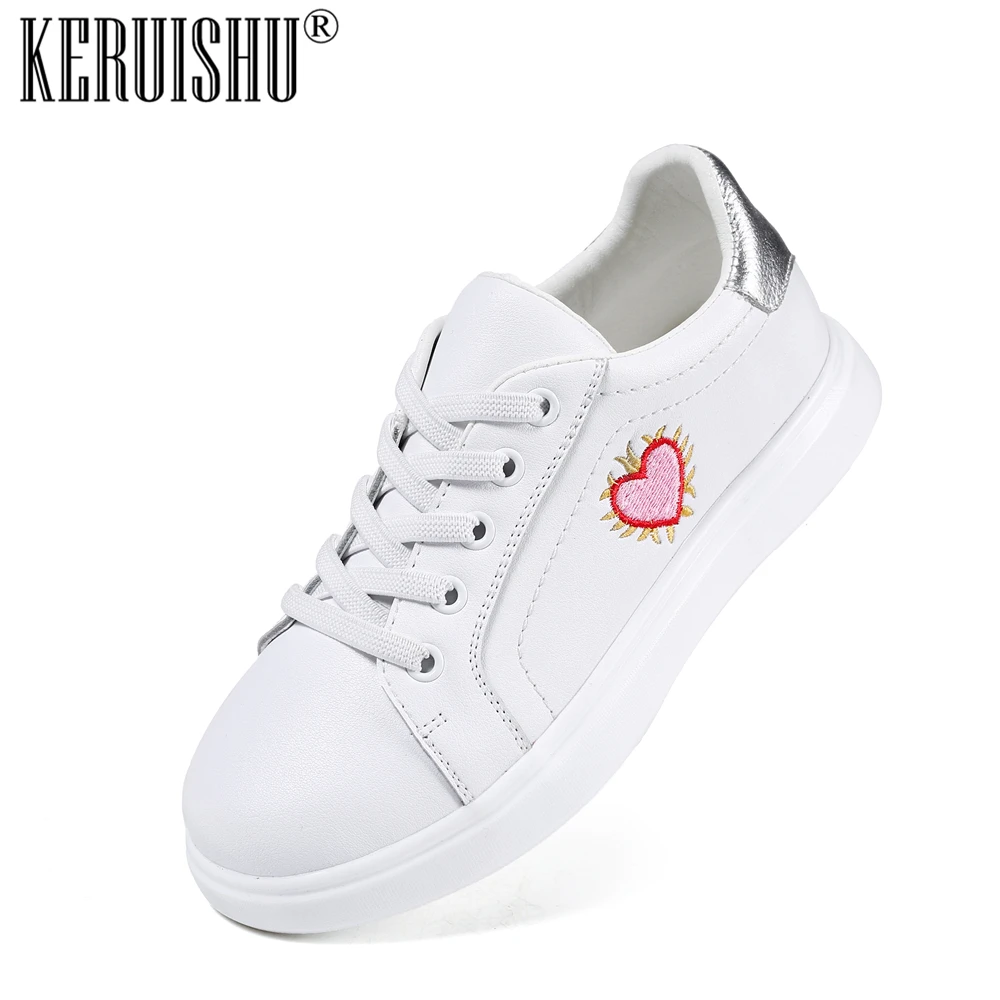 KERUISHU Korean version Girls Casual Shoes Girl Sneaker Genuine Leather Comfort Soft Non-slip Rubber Bottom Children School Shoe
KERUISHU Korean version Girls Casual Shoes Girl Sneaker Genuine Leather Comfort Soft Non-slip Rubber Bottom Children School Shoe