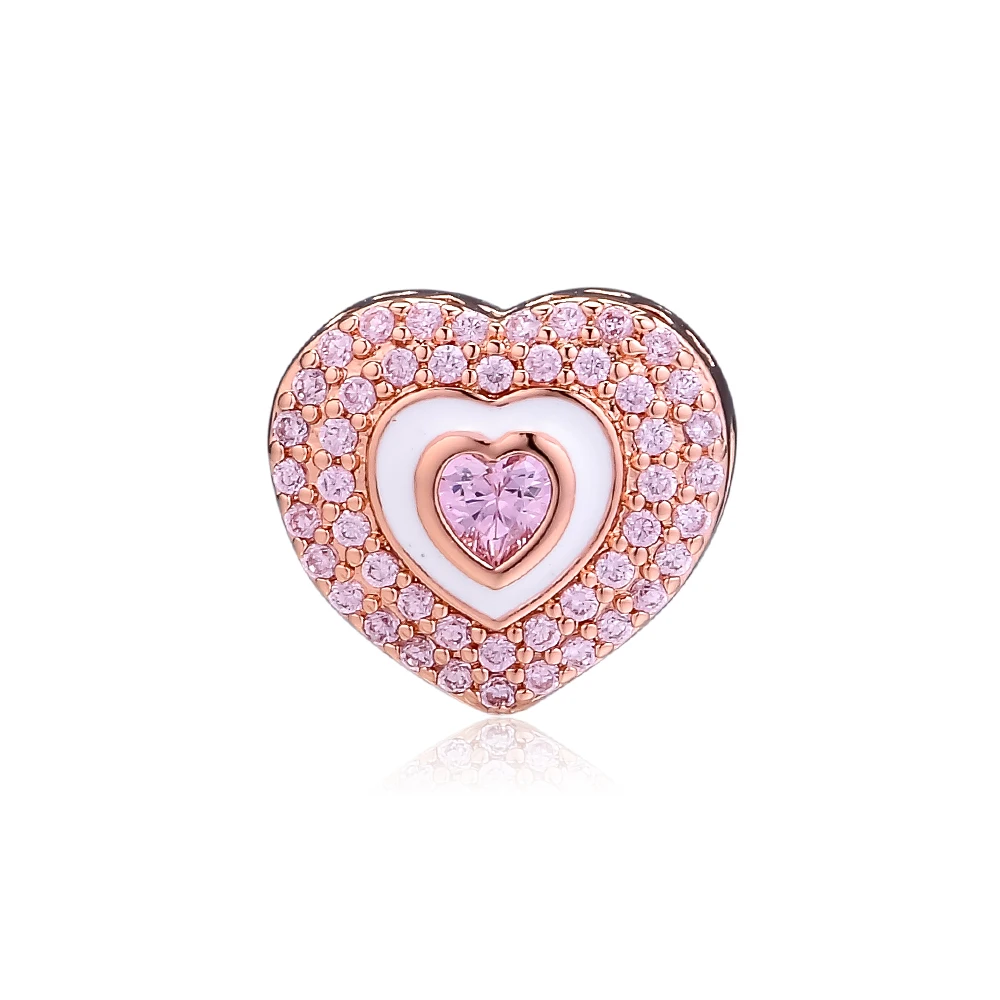 Pandulaso Hearts on Hearts Charm For Jewelry Making Sterling Silver Beads Fits Original Bracelets DIY Woman Fashion
Pandulaso Hearts on Hearts Charm For Jewelry Making Sterling Silver Beads Fits Original Bracelets DIY Woman Fashion