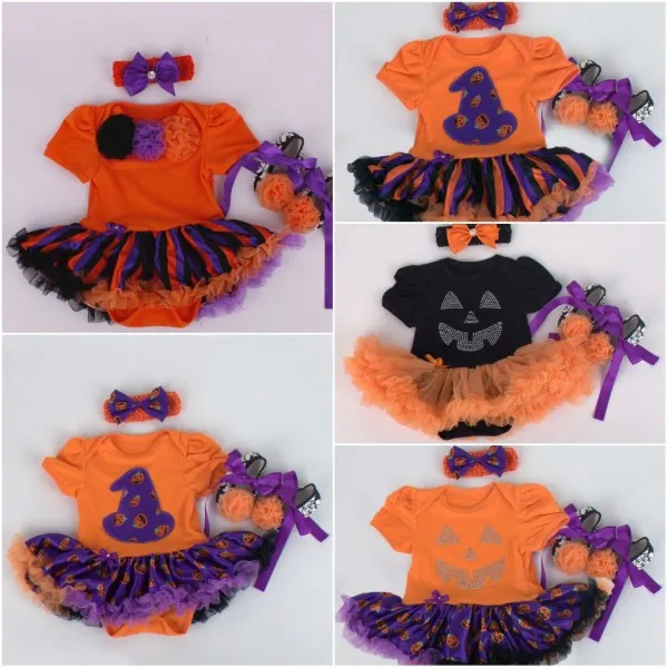 2018 Baby Girl Halloween Clothing Sets Pumpkin tutu Romper Dress+Shoes+Headband Infant 3pcs Set Toddler Jumpsuit Costumes
2018 Baby Girl Halloween Clothing Sets Pumpkin tutu Romper Dress+Shoes+Headband Infant 3pcs Set Toddler Jumpsuit Costumes
