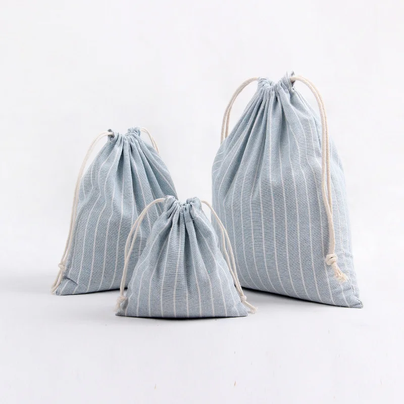 1pcs Stripe Drawstring Cotton Linen Storage Bag Gift Candy Tea Jewelry Organizer Makeup Cosmetic Coins keys Bags 49281
1pcs Stripe Drawstring Cotton Linen Storage Bag Gift Candy Tea Jewelry Organizer Makeup Cosmetic Coins keys Bags 49281