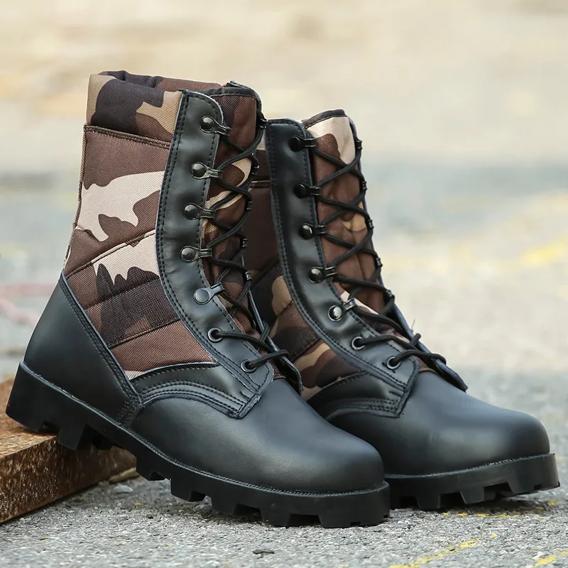 Outdoor Men's Tactical Boots Sports Hiking Boots Military Combat Boots Army Men Training Hunting Boots Walking Climbing Shoes
Outdoor Men's Tactical Boots Sports Hiking Boots Military Combat Boots Army Men Training Hunting Boots Walking Climbing Shoes