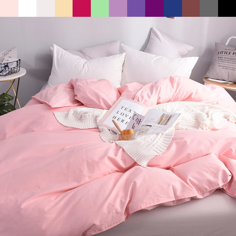 600TC Pure Cotton Luxury Duvet Cover 140x200 Custom Size Bedding King Queen Solid Color Printed 1PCS Duvet Quilt Cover Pink
600TC Pure Cotton Luxury Duvet Cover 140x200 Custom Size Bedding King Queen Solid Color Printed 1PCS Duvet Quilt Cover Pink