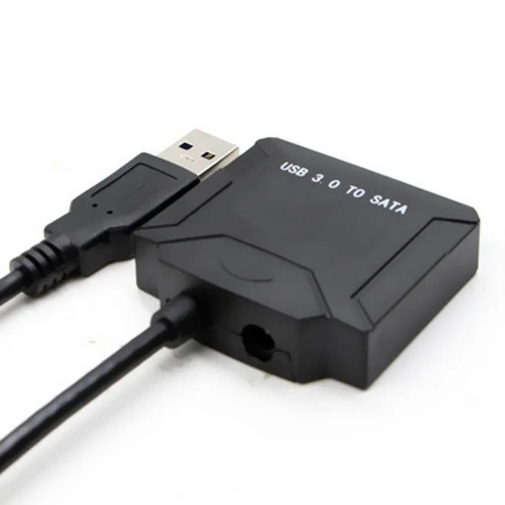 40CM USB 3.0 to SATA Adapter Hard Drive Converter Cable for 2.5 Inch/3.5 Inch SATA HDD SSD Black
40CM USB 3.0 to SATA Adapter Hard Drive Converter Cable for 2.5 Inch/3.5 Inch SATA HDD SSD Black