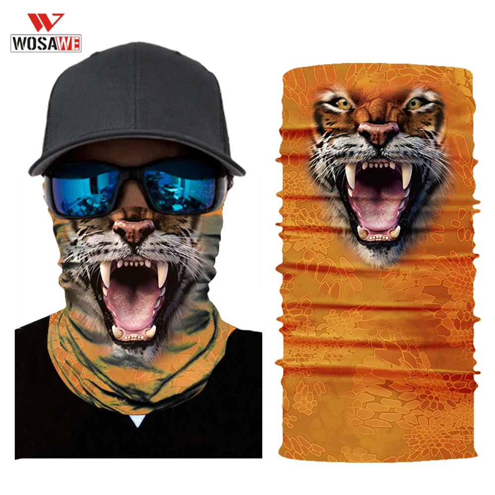 WOSAWE Animal Printing Motorcycle Balaclava Magic Windproof Face Mask Warmer Motorcycle Ski Neck Hiking Shield Anti-UV Bandana
WOSAWE Animal Printing Motorcycle Balaclava Magic Windproof Face Mask Warmer Motorcycle Ski Neck Hiking Shield Anti-UV Bandana
