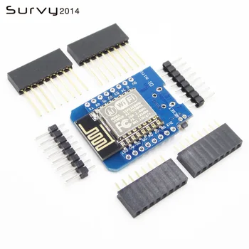 1PCS D1 mini - Mini NodeMcu 4M bytes Lua WIFI Internet of Things development board based ESP8266 by WeMos diy electronics
1PCS D1 mini - Mini NodeMcu 4M bytes Lua WIFI Internet of Things development board based ESP8266 by WeMos diy electronics