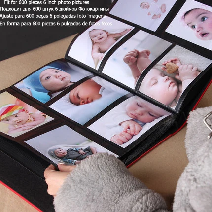 Frameless 6 600 Leather Photo Album Book Good Quality Baby Family Large Capacity Phot Picture Gallery for 6 Inch Photos Decor
Frameless 6 600 Leather Photo Album Book Good Quality Baby Family Large Capacity Phot Picture Gallery for 6 Inch Photos Decor