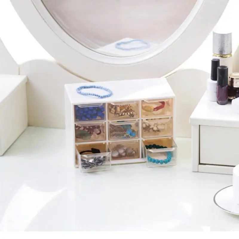 9 Grids Wall Drawer Type Dust Proof Needle Ornaments Debris Cabinets Lattice Desktop Office Jewelry Storage Box Container Lovely
9 Grids Wall Drawer Type Dust Proof Needle Ornaments Debris Cabinets Lattice Desktop Office Jewelry Storage Box Container Lovely