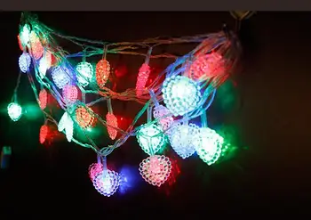 2pcs 5Meters Led Heart Multi color Lamp String Strap Garland Christmas Tree Holiday Venue Decoration
2pcs 5Meters Led Heart Multi color Lamp String Strap Garland Christmas Tree Holiday Venue Decoration