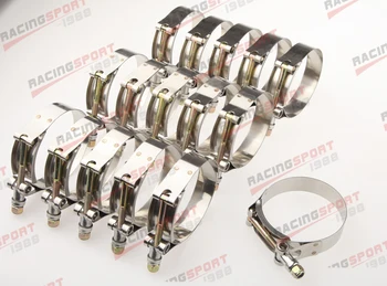 Pack of 16pcs-4'' T BOLT CLAMPS Turbo Pipe Hose Coupler Stainless Steel 104-112mm
Pack of 16pcs-4'' T BOLT CLAMPS Turbo Pipe Hose Coupler Stainless Steel 104-112mm